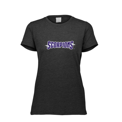 [FTSCUBBK-FAXS-LOGO1] Decker Women's Tri-Blend T-Shirt - Short Sleeve (Female Adult XS, Black, Logo 1)